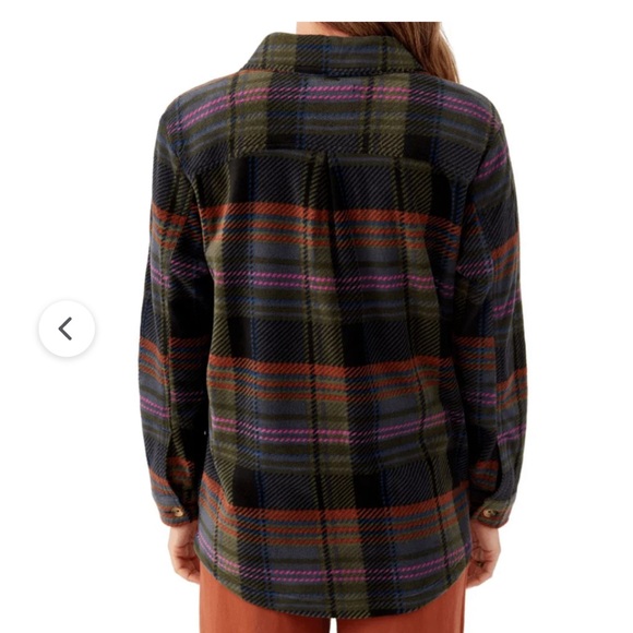 NWT O'Neill Collin's Print Fleece MSRP $70 - Picture 2 of 3